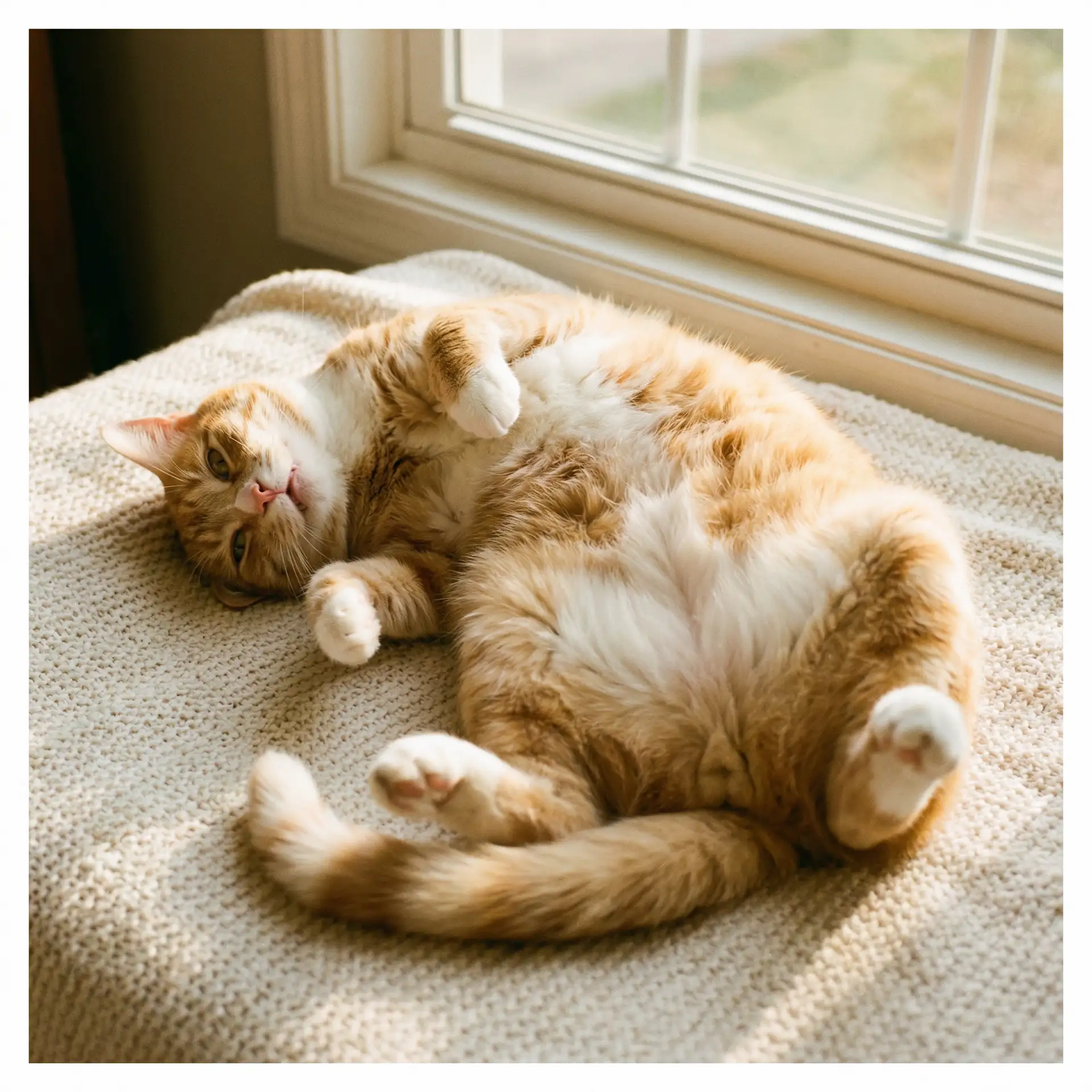 猫咪仰躺露出肚皮 - 黑帮老大和我的365天 电影